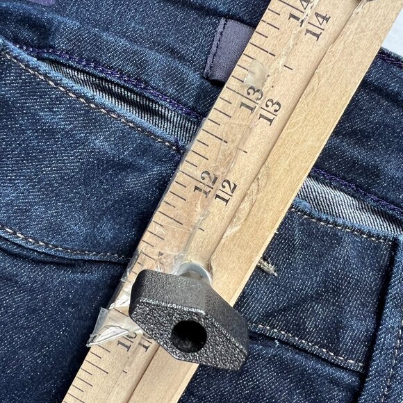 Not Your Daughters Jean Women Plus 39x31* Teresa Trouser Dark Blue Denim Tag 18W - Picture 15 of 16